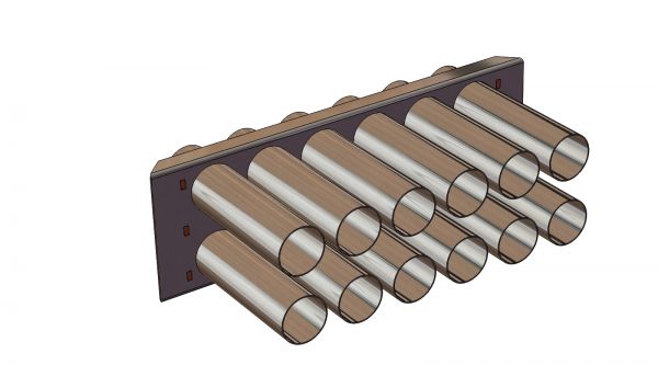 Flexi-Coil 1330 / JD 787 6 Run Intermediate Manifold